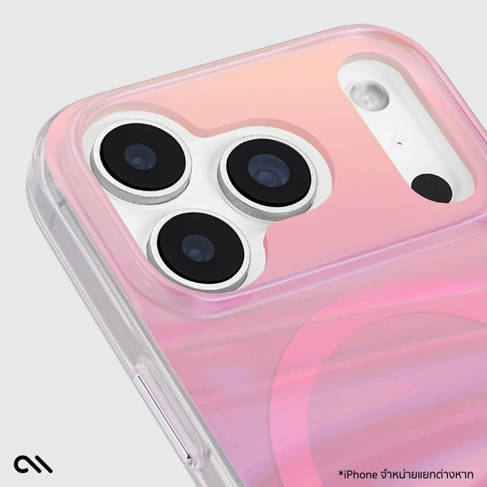 เคสกันกระแทก Case Mate iPhone 17 Pro Max เอฟเฟกต์สีรุ้ง Iridescent ป้องกัน UV กันกระแทก 12 ฟุต รองรับ MagSafe ผลิตจากวัสดุรีไซเคิล ดีไซน์สวย ใช้งานสบาย