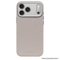 iPhone 17 Pro Max Case DECODED Leather Backcover MagSafe – Solid Clay