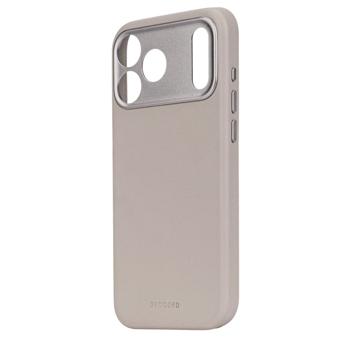 เคสหนัง DECODED iPhone 17 Pro Max สี Solid Clay รองรับ MagSafe