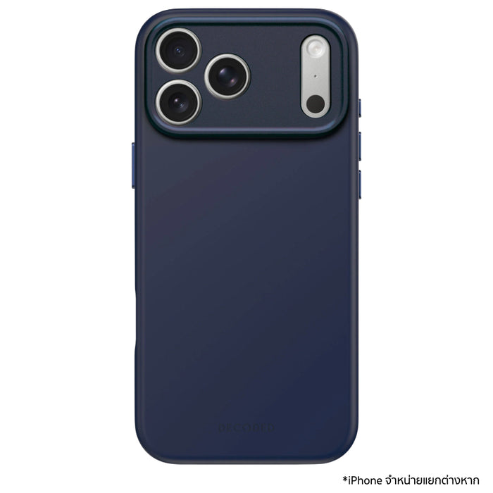 เคส iPhone 17 Pro Max Decoded ซิลิโคน MagSafe สี True Navy