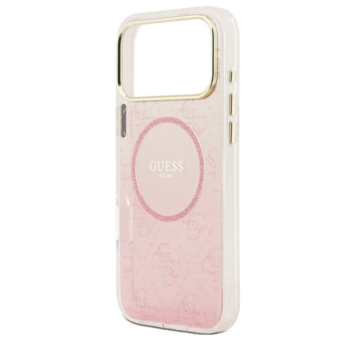 เคสกันกระแทก iPhone 17 Pro Max Guess 4G Glitter MagSafe ดีไซน์หรู บางเฉียบ ป้องกันรอยขีดข่วนและแรงกระแทก พร้อมความเข้ากันกับ MagSafe