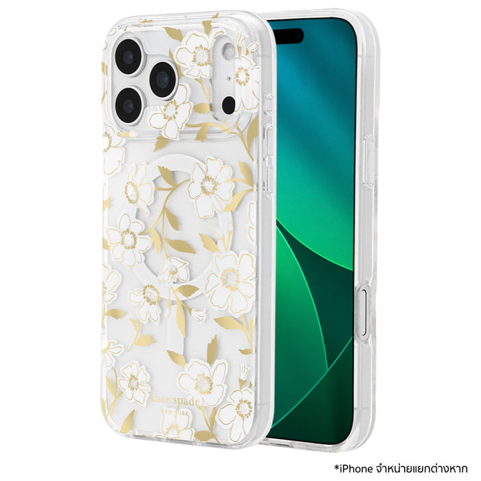iPhone 17 Pro Max เคสแฟชั่น Kate Spade ลาย Sunshine Floral Print รองรับ MagSafe