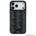 เคสกันกระแทก iPhone 17 Pro Max Lacoste Monogramme พร้อมขาตั้ง รองรับ MagSafe - Black