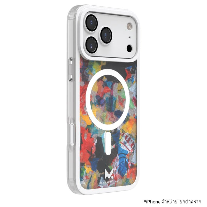 เคสกันกระแทก iPhone 17 Pro Max M.Craftsman Double Layer Case + Camera Lens - Confetti