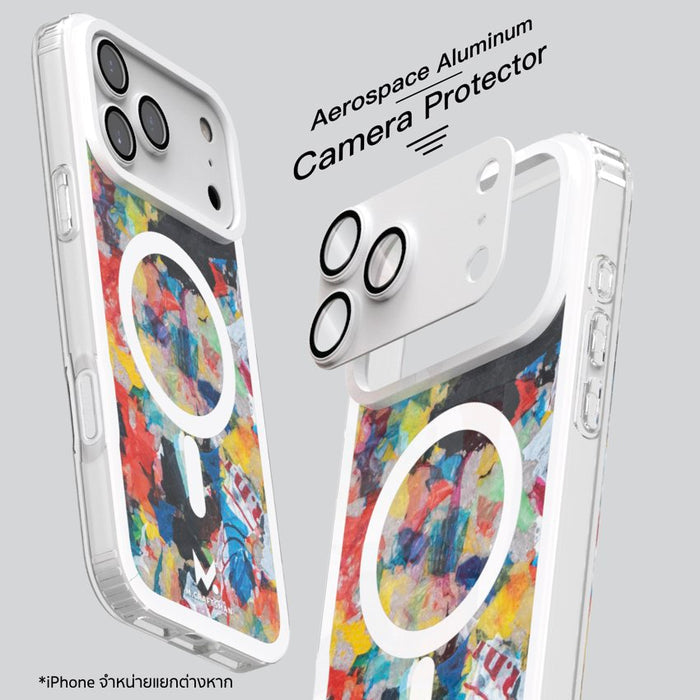 เคสกันกระแทก iPhone 17 Pro Max M.Craftsman Double Layer Case + Camera Lens - Confetti