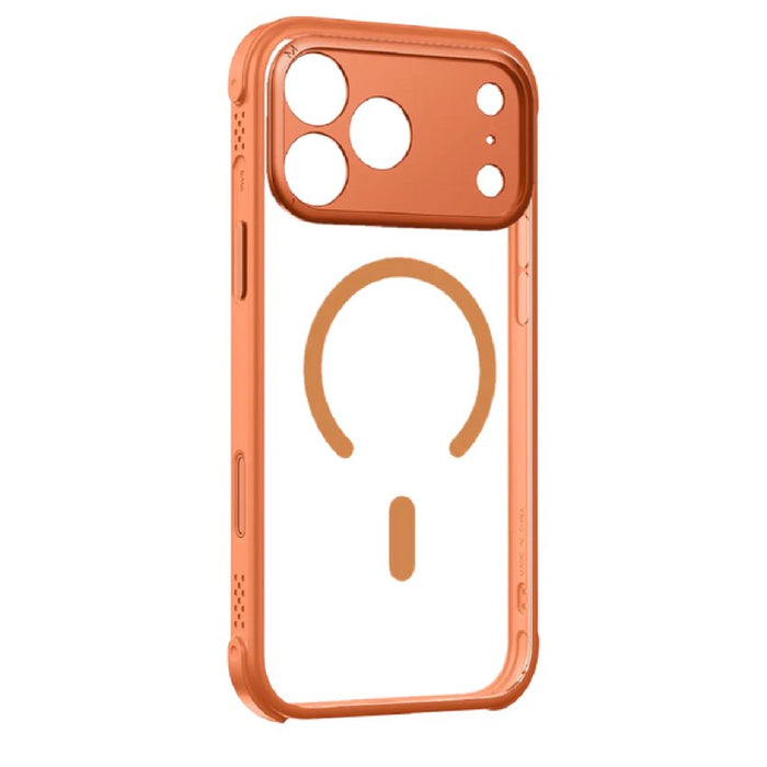 เคสกันกระแทก iPhone 17 Pro Max Momax CaseFORM Magnetic - Solar Orange