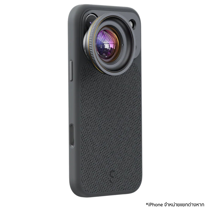 ShiftCam Camera Case S.Mount สำหรับ iPhone 17 Pro Max สี Dark พร้อมปุ่มกล้องในตัว รองรับ MagSafe กันกระแทก 2 เมตร วัสดุรีไซเคิลคุณภาพสูง