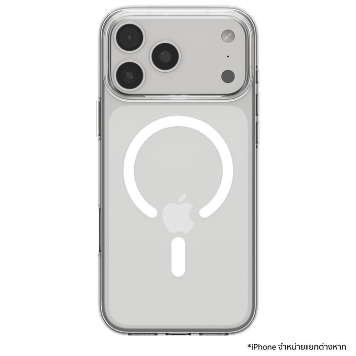 เคสใส Spigen Liquid Crystal MagFit สำหรับ iPhone 17 Pro Max สี Clear White