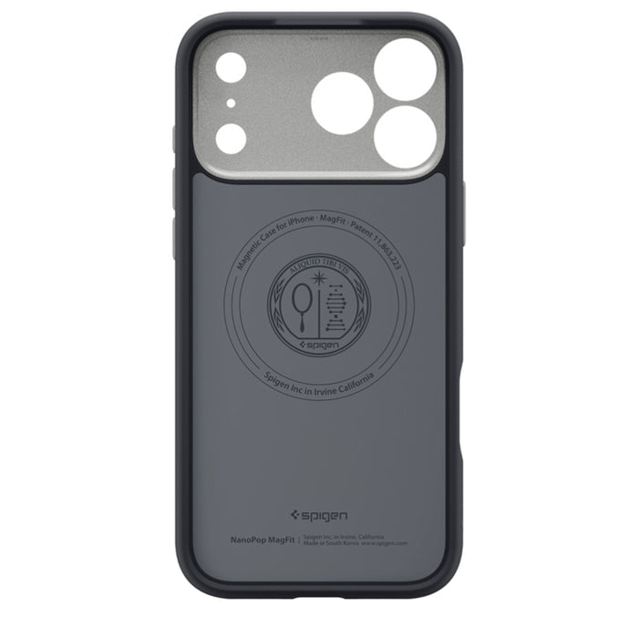 Spigen iPhone 17 Pro Max เคสแม่เหล็ก MagFit สีดำเทา