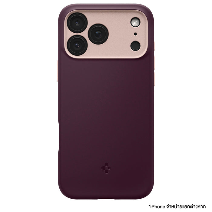 SPIGEN Nano Pop MagFit เคสสำหรับ iPhone 17 Pro Max สี Burgundy Bean