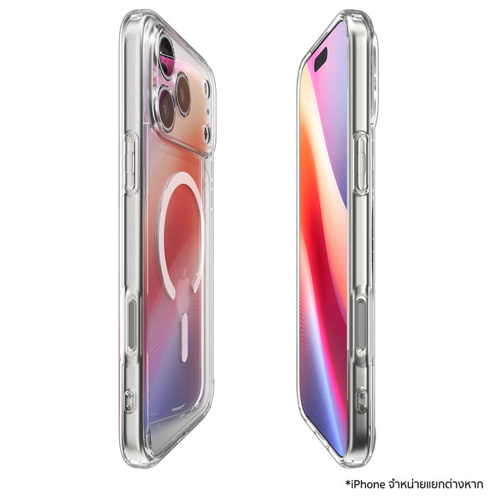 เคส MagFit Spigen Ultra Hybrid สีขาวใส
