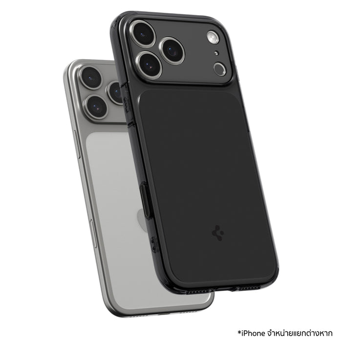 เคส iPhone 17 Pro Max จาก SPIGEN ดีไซน์ Hybrid แข็งแรง บาง รองรับ MagSafe ปกป้องกล้องครบ ใช้งานปุ่มลื่นไหล