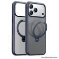 เคสกันกระแทก iPhone 17 Pro Max Torras Ostand Spin Series - Midnight Blue ขาตั้งหมุนได้ 360° ดีไซน์แข็งแรง ทนทาน รองรับการชาร์จไร้สาย