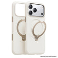 เคสกันกระแทก iPhone 17 Pro Max Torras Ostand Spin Silicone Series สี Pearl White  ขาตั้งหมุน 360° ซิลิโคน ROHS กันลื่น ป้องกันรอยขีดข่วน