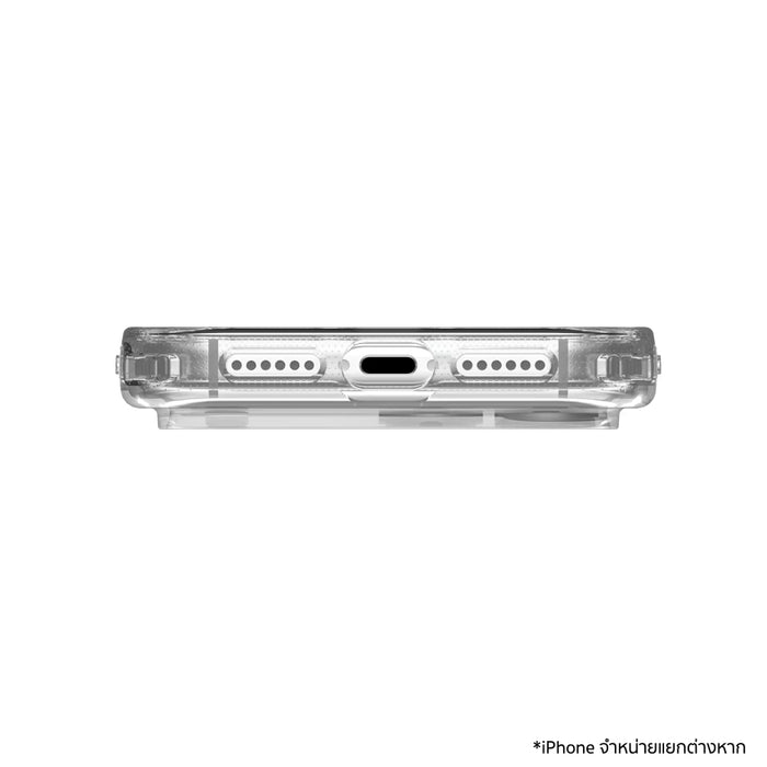 เคสไอโฟน Plyo รองรับ MagSafe สำหรับ iPhone 17 Pro Max - Ice/Silver เข้าถึงง่าย แบรนด์ UAG