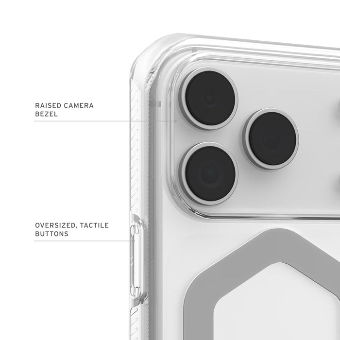 เคสใส iPhone 17 Pro Max Uag Plyo รองรับ MagSafe - Ice/Silver
