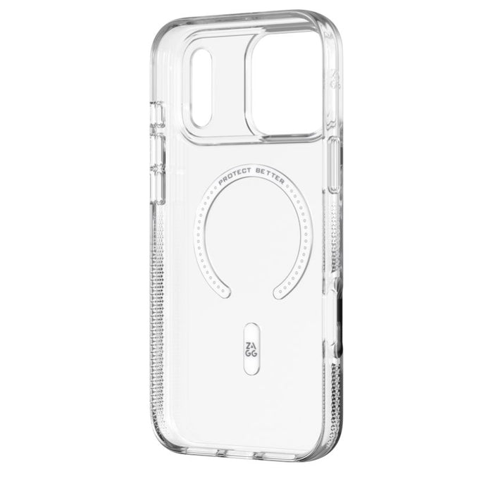 เคสกันกระแทก iPhone 17 Pro Max Zagg Crystal Palace Snap - Clear