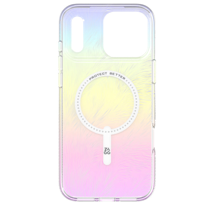 เคสไอโฟน Milan Snap สำหรับ iPhone 17 Pro Max สี Iridescent Feather Gold รองรับ MagSafe แบรนด์ ZAGG