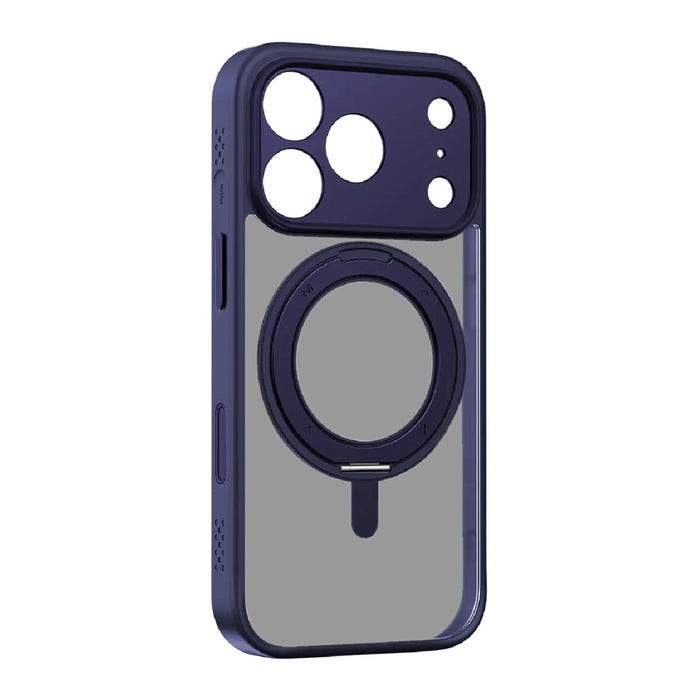 เคสไอโฟน Caseform Roller Magnetic สำหรับ iPhone 17 Pro สี Blue กันกระแทก แบรนด์ MOMAX