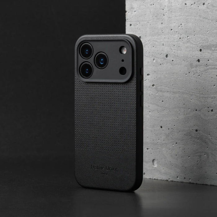 เคสหนังเทียมรีไซเคิล iPhone 17 Pro Black