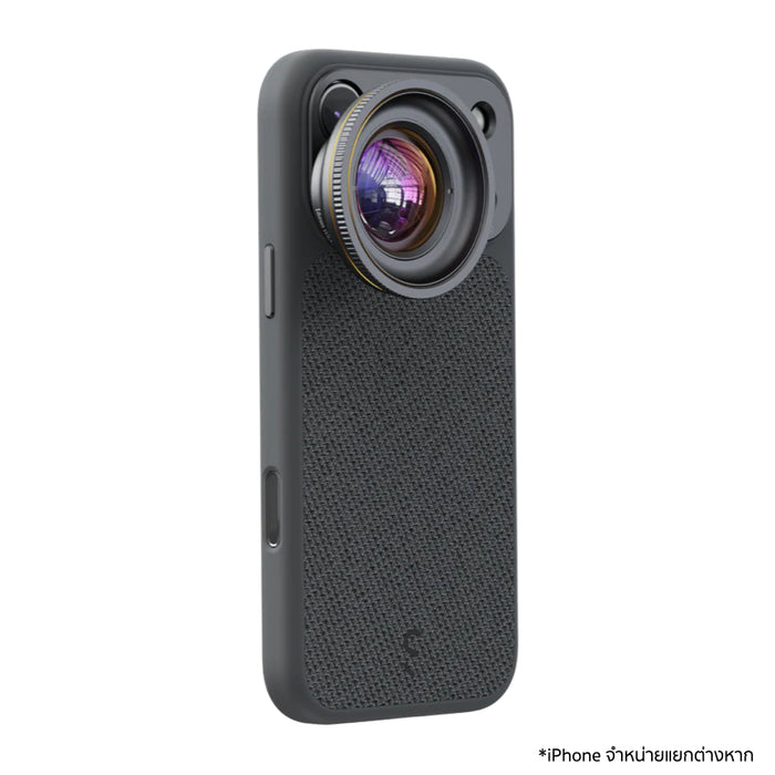 ShiftCam Camera Case S.Mount สำหรับ iPhone 17 Pro สี Dark พร้อมปุ่มกล้องในตัว รองรับ MagSafe กันกระแทก 2 เมตร วัสดุรีไซเคิลคุณภาพสูง