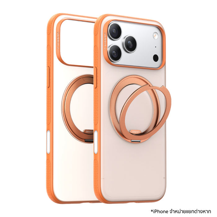 เคสกันกระแทก iPhone 17 Pro Torras Ostand R Fitness Series - Orange