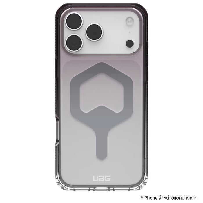 เคสไอโฟน Plyo รองรับ MagSafe สำหรับ iPhone 17 Pro - Black/Clear Ombre แบรนด์ UAG