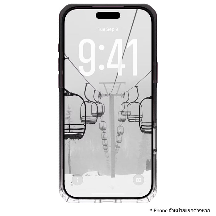 เคสไอโฟน Plyo รองรับ MagSafe สำหรับ iPhone 17 Pro - Black/Clear Ombre ดีไซน์สวย แบรนด์ UAG