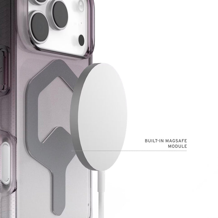 เคสใส iPhone 17 Pro Uag Plyo รองรับ MagSafe - Black/Clear Ombre