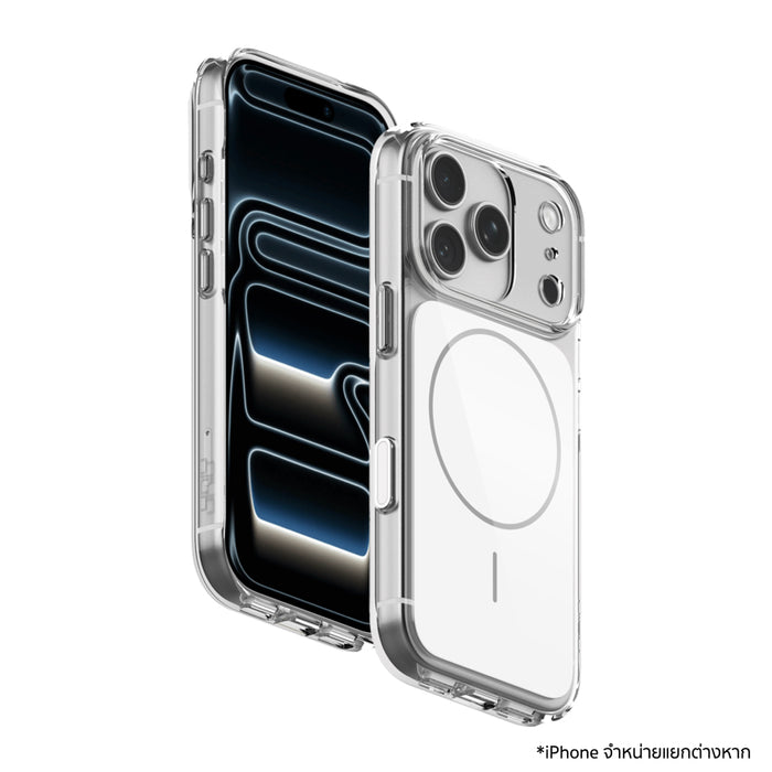 เคสใส iPhone 17 Pro Uniu OI Crystal Clear - Clear