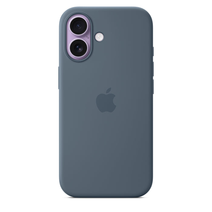 iPhone 17 Silicone Case with MagSafe - Anchor Blue