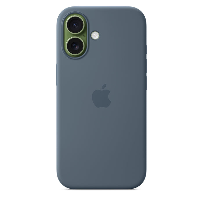 iPhone 17 Silicone Case with MagSafe - Anchor Blue