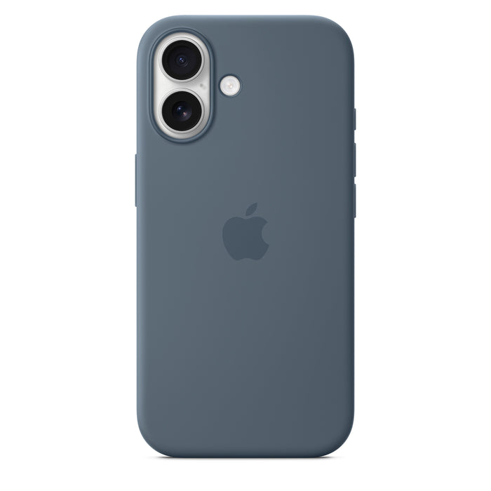 iPhone 17 Silicone Case with MagSafe - Anchor Blue