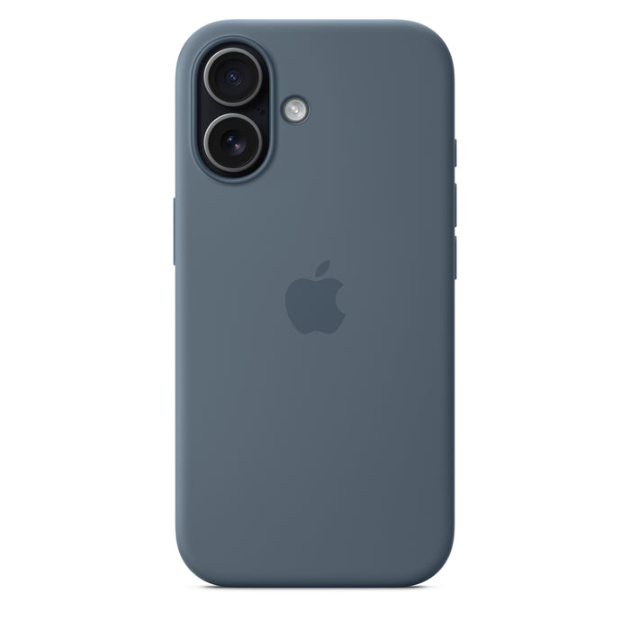 iPhone 17 Silicone Case with MagSafe - Anchor Blue