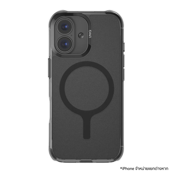 เคสกันกระแทก UNIQ MagClick LifePro Extreme iPhone 17 ดีไซน์ Frost Clear ปกป้องกล้องด้วย Raised Camera Bezel พร้อม MagClick ชาร์จไร้สาย
