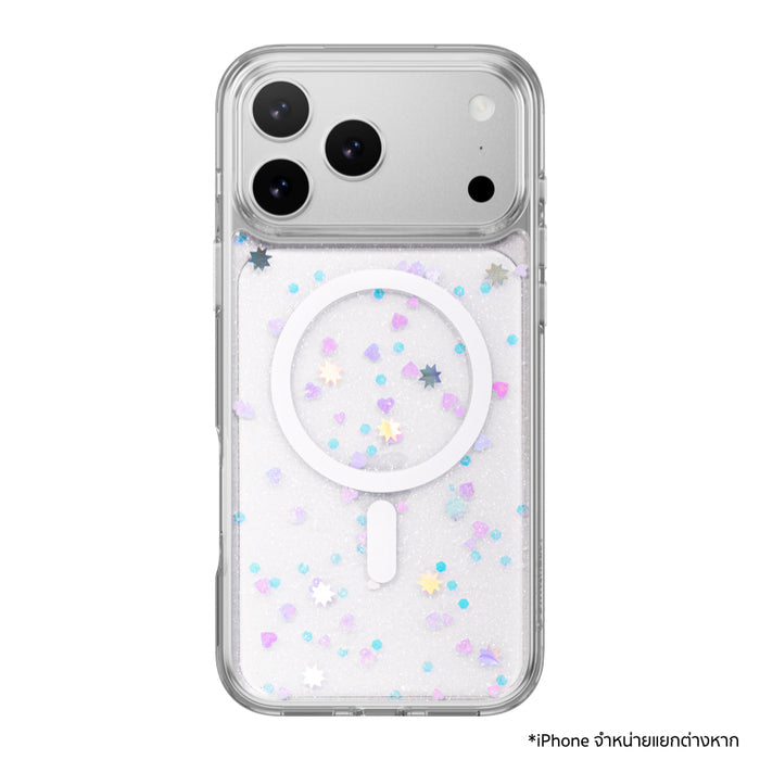 iPhone 18 Pro/ 17 Pro เคสกันกระแทก Switcheasy Starfield M 3D Glitter - Fairy Floss