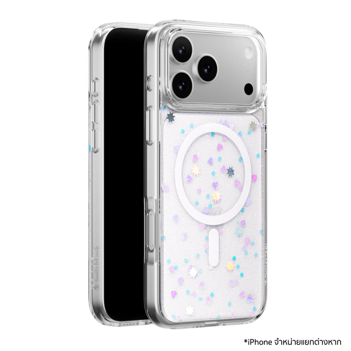 iPhone 18 Pro/ 17 Pro เคสกันกระแทก Switcheasy Starfield M 3D Glitter - Fairy Floss