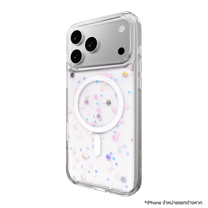 iPhone 18 Pro/ 17 Pro เคสกันกระแทก Switcheasy Starfield M 3D Glitter - Fairy Floss