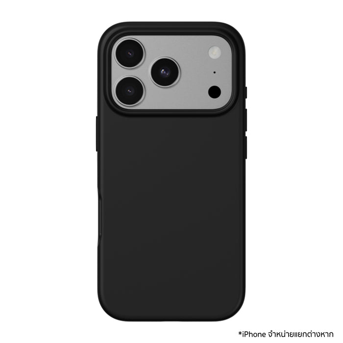 เคส SWITCHEASY Touch M Silicone Case สำหรับ iPhone 18 Pro Max / 17 Pro Max ซิลิโคนกันลื่น รองรับ MagSafe ป้องกันการตกสูงสุด 8 ฟุต พร้อมปุ่มอะลูมิเนียม