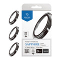 IMOS Sapphire Lens Protector Stainless for iPhone 18 Pro/18 Pro Max - Black