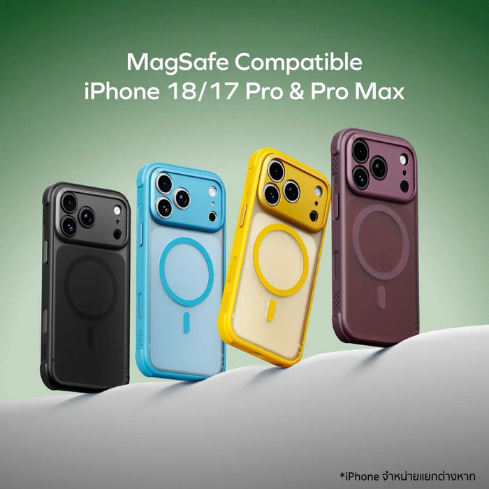 เคสกันกระแทก iPhone 18 Pro รุ่น Momax Soma Air Magnetic - Black