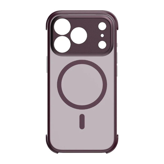 เคสกันกระแทก iPhone 18 Pro รุ่น Momax Soma Air Magnetic - Dusky Cherry