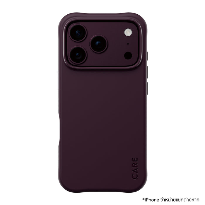 เคสไอโฟน Fashionable Samba MagSafe for iPhone 18 Pro - Dark Cherry ดีไซน์หรูหรา แบรนด์ CARE by PanzerGlass