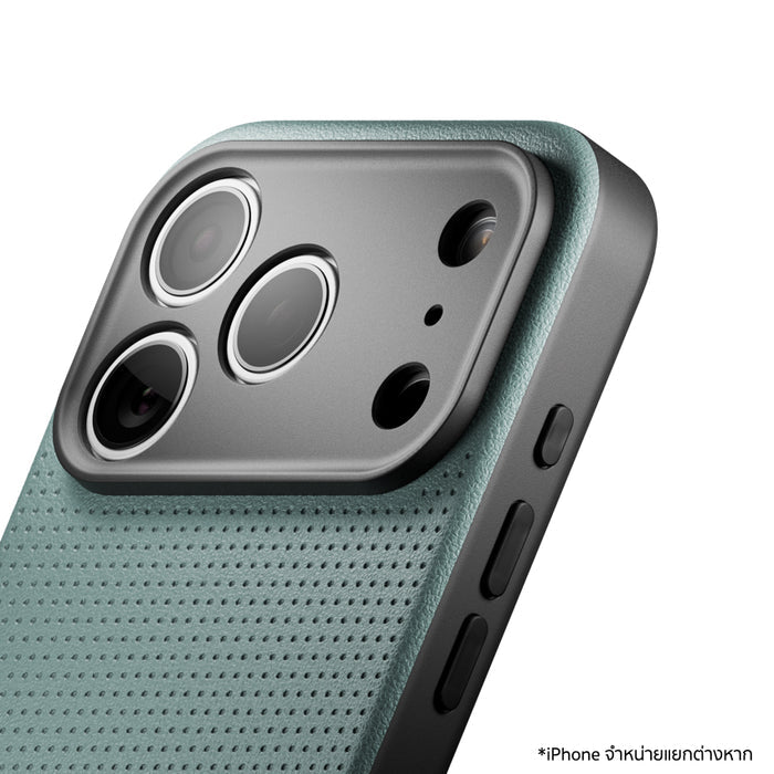 เคสไอโฟน Active for iPhone 18 Pro - Slate Green ปกป้องเลนส์กล้อง แบรนด์ NATIVE UNION