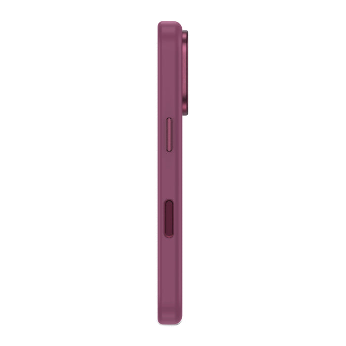 DECODED Antimicrobial Silicone Backcover ด้านหลัง iPhone 18 Pro - Plum