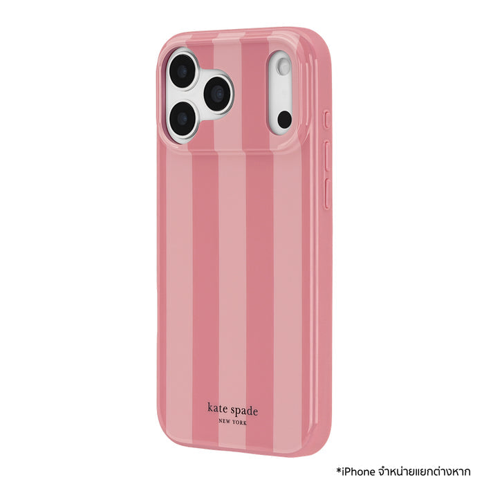 เคสกันกระแทก KATE SPADE Prints Mag สำหรับ iPhone 18 Pro ดีไซน์ Metallic Classic Dot พร้อม MagSafe และกันกระแทกสูงสุด 12 ฟุต