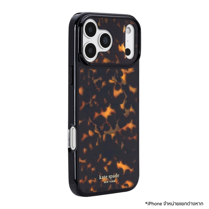 เคสกันกระแทก KATE SPADE Prints Mag สำหรับ iPhone 18 Pro ดีไซน์ Metallic Classic Dot พร้อม MagSafe และกันกระแทกสูงสุด 12 ฟุต