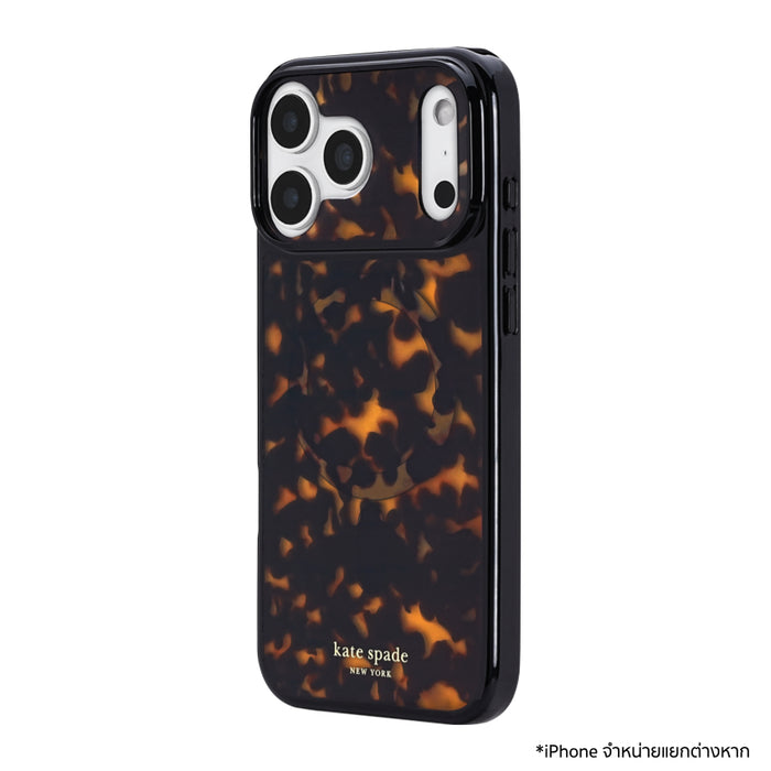 เคสกันกระแทก KATE SPADE Prints Mag สำหรับ iPhone 18 Pro ดีไซน์ Metallic Classic Dot พร้อม MagSafe และกันกระแทกสูงสุด 12 ฟุต