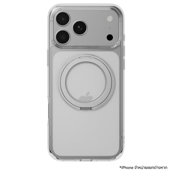 เคสกันกระแทก iPhone 18 Pro Max / 17 Pro Max รุ่น Switcheasy MagStand 360 M Stand Guard - Transparent