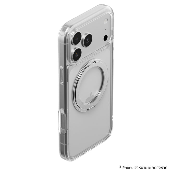 เคสกันกระแทก iPhone 18 Pro Max / 17 Pro Max รุ่น Switcheasy MagStand 360 M Stand Guard - Transparent